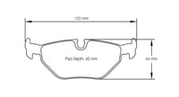 Thumbnail for Pagid Racing Brake Pads No. 1285