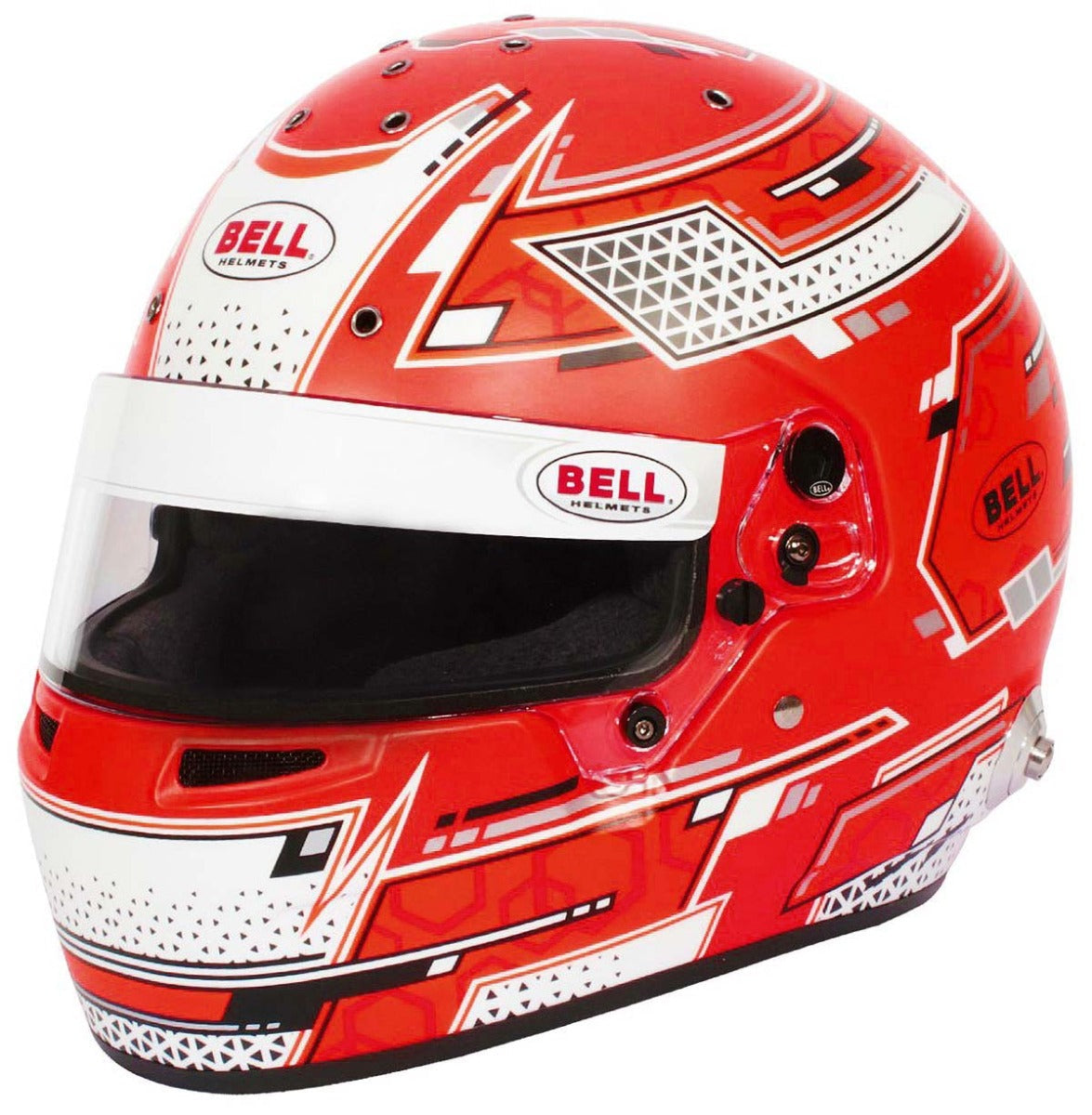 Bell RS7 Pro Stamina Helmet SA2020 Red Front View Image