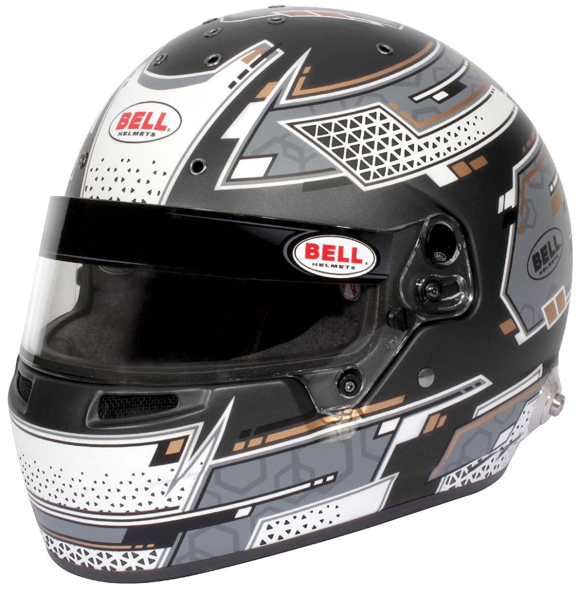 Bell RS7 Pro Helmet SA2020 Grey Stamina Front View Image