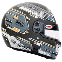 Thumbnail for High-Resolution Bell RS7 Pro Helmet SA2020 Grey Stamina Side Image