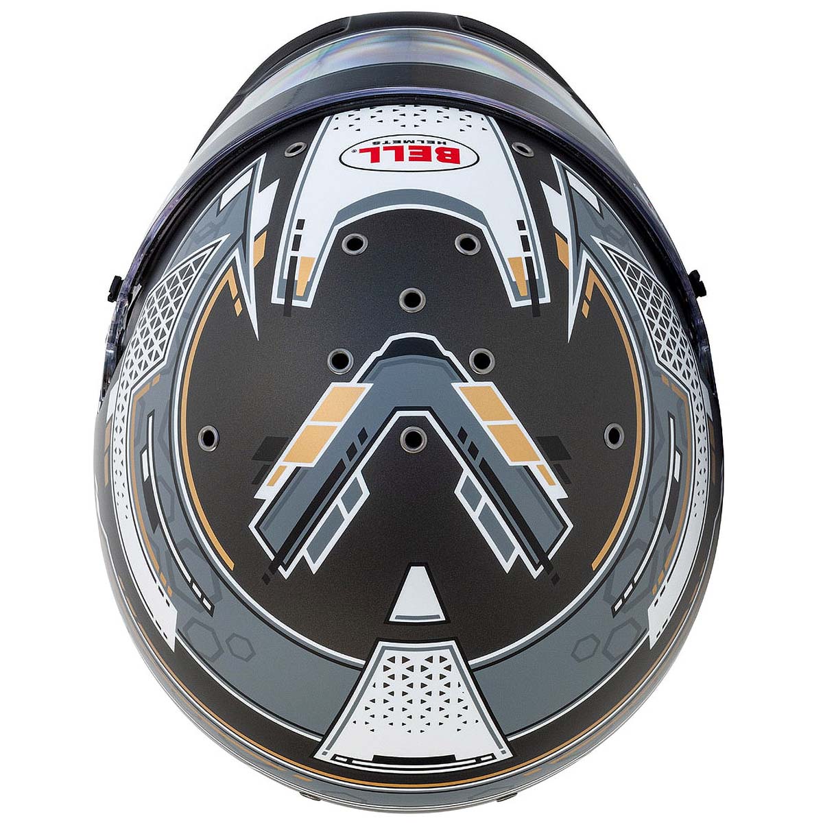 Top-Down View of Bell RS7 Pro Stamina Helmet SA2020 Image