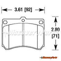 Thumbnail for Carbotech CT473 Brake Pads Ford & Mazda Front