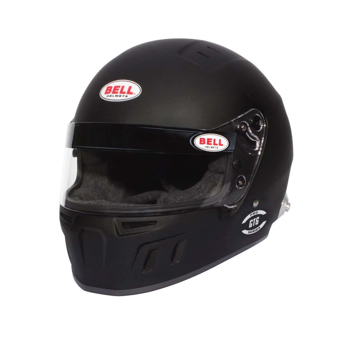 Bell GT6 Matte Black Helmet SA2020 Front View Image