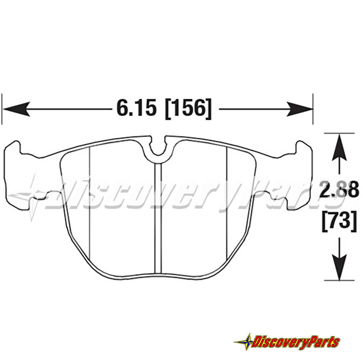 Carbotech CT681 Brake Pads - BMW Front