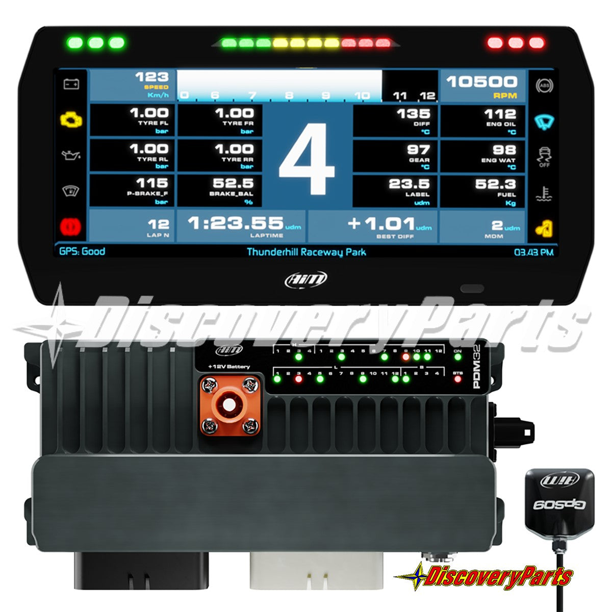AiM Power Distribution Module PDM32 Kit w/ 6