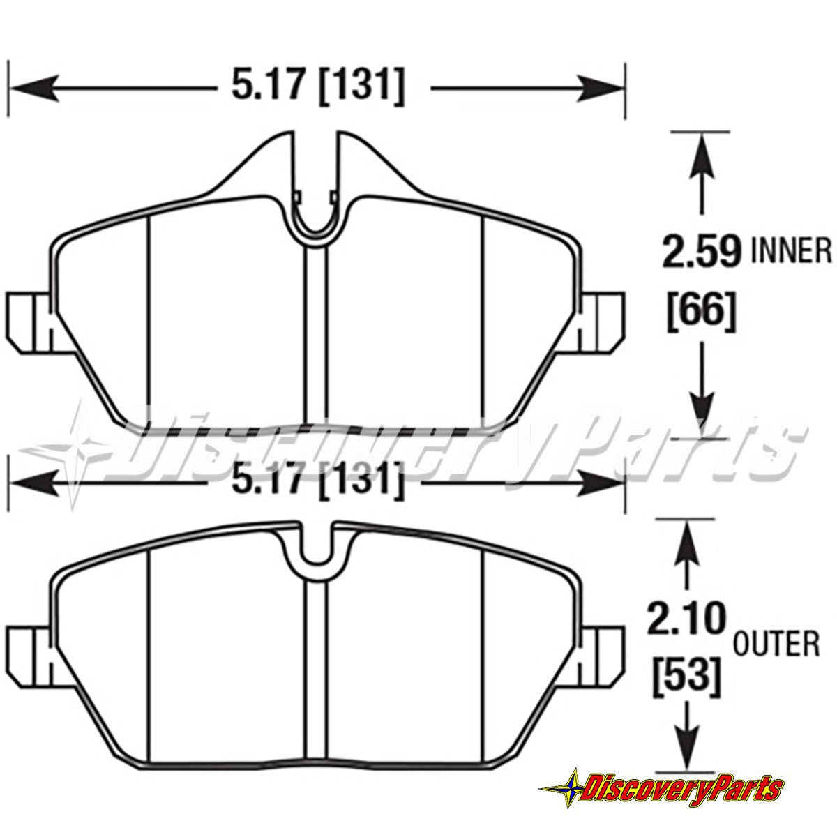 Carbotech CT1308 Brake Pads - 07-19 Mini Cooper Front