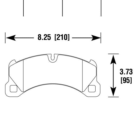 Carbotech CT1452 Porsche Brake Pad Set