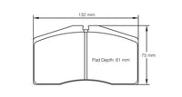 Thumbnail for Pagid Racing Brake Pads No. 1842