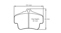 Thumbnail for Pagid Racing Brake Pads No. 2405