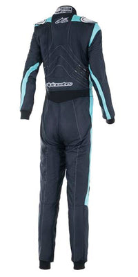 Thumbnail for Alpinestars Stella Gp Pro Comp V2 Race Suit black / turquoise Back Image