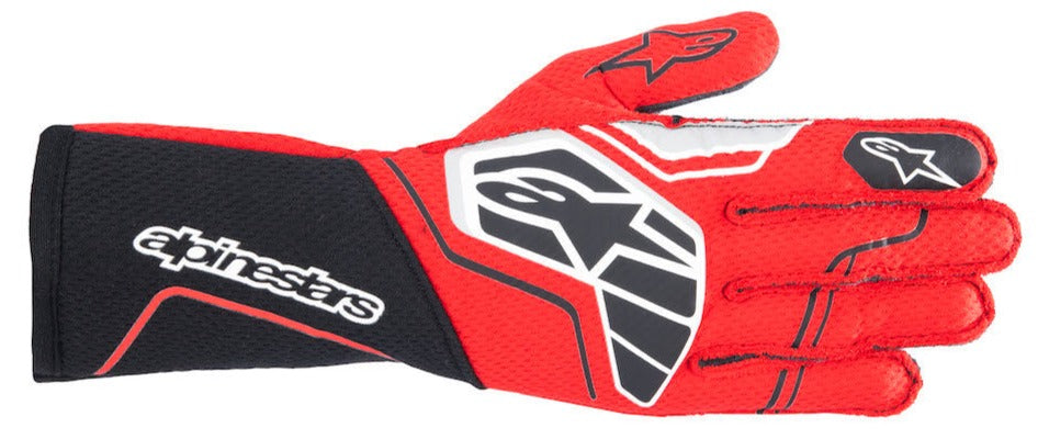 Alpinestars Tech-1 ZX v4 Nomex Gloves Red / Black Image