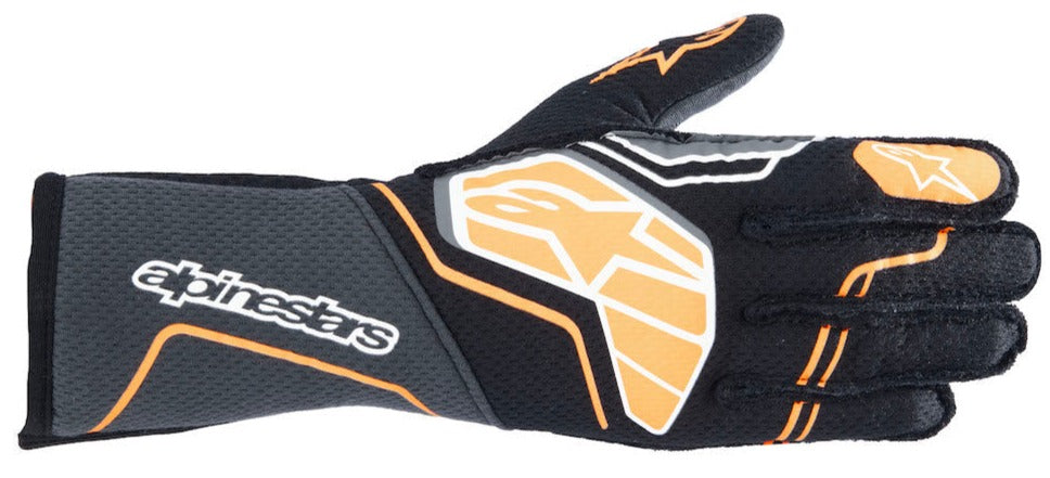 Alpinestars Tech-1 ZX v4 Nomex Gloves Black / Orange Image