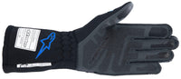 Thumbnail for Alpinestars Tech-1 ZX v4 Nomex Gloves Black / Blue Palm Image