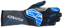 Thumbnail for Alpinestars Tech-1 ZX v4 Nomex Gloves Black / Blue Image
