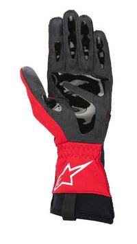 Thumbnail for Alpinestars Tech1-KX V3 Kart Racing Glove White / Red Palm 1-KX Alpinestars Kart Race Glove V3