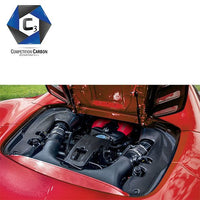 Thumbnail for C3 Carbon Ferrari 488 Spider Carbon Fiber Engine Trim