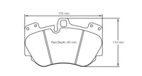 Thumbnail for Pagid Racing Brake Pads No. 4907