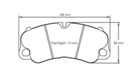 Thumbnail for Pagid Racing Brake Pads No. 4927