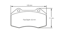 Thumbnail for Pagid Racing Brake Pads No. 8023