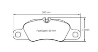 Thumbnail for Pagid Racing Brake Pads No. 8074