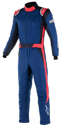 Thumbnail for ALPINESTARS GP PRO COMP RACE SUIT BLUE / RED FRONT IMAGE