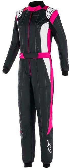 Alpinestars Stella Gp Pro Comp V2 Women's Race Suit black / purple Front Image