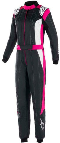 Thumbnail for Alpinestars Stella Gp Pro Comp V2 Women's Race Suit black / purple Front Image