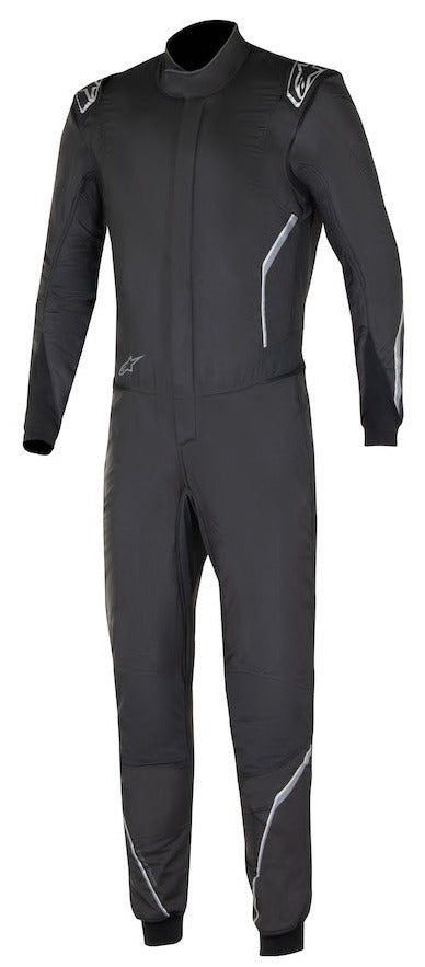 Alpinestars Hypertech v3 Driver Race Suit Black Front Image