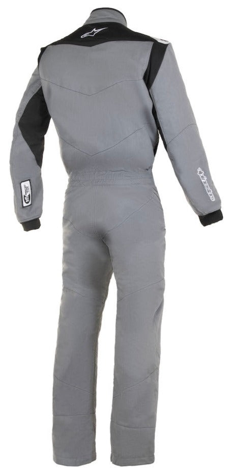 Alpinestars Vapor Racing Suit SFI GREY / BLACK BACK IMAGE