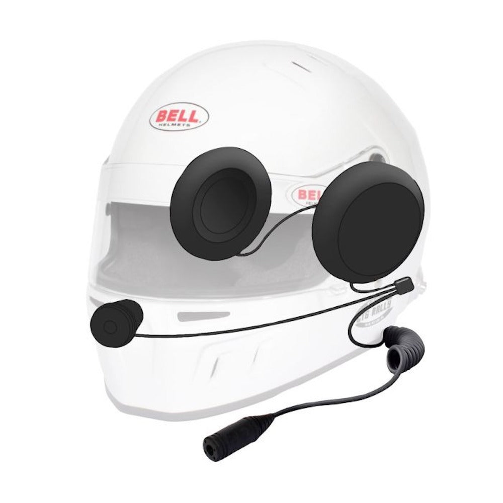 "Close-up of the Bell GT6 Rally Full Face Helmet, highlighting its sleek design and advanced features optimized for high-speed racing."