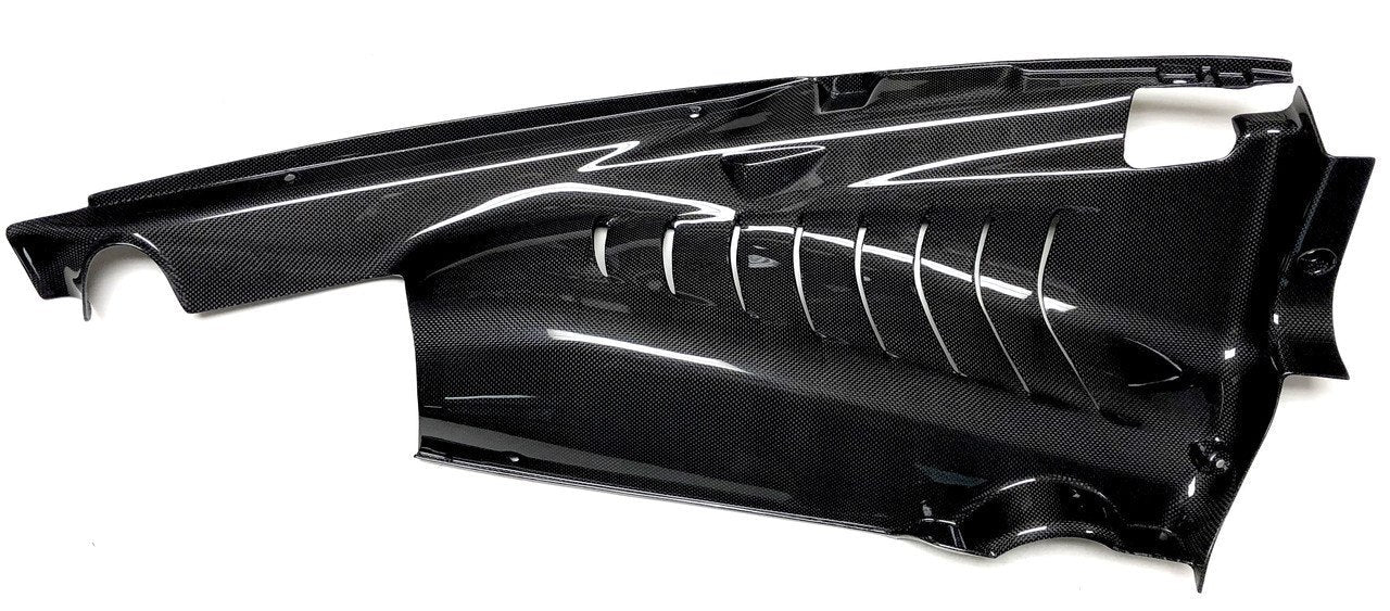 C3 Carbon Ferrari 488 GTB Carbon Fiber Engine Surrounds