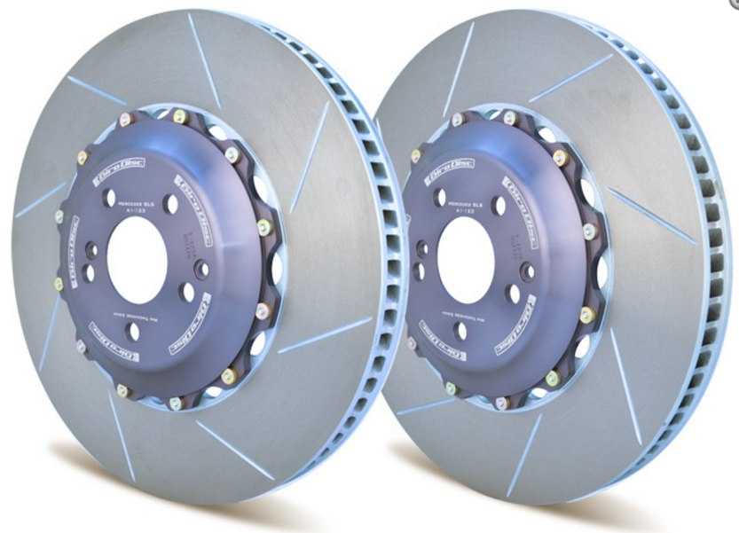 A1-126 Girodisc 2pc Front Brake Rotors (997 GT3 Cup Car)