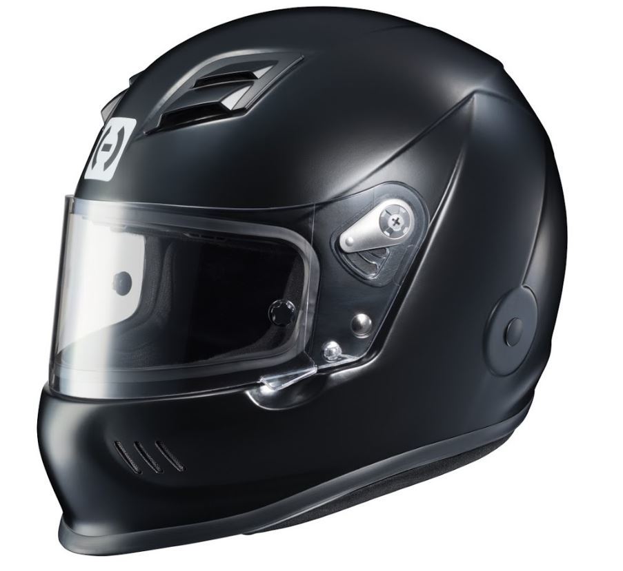 HJC H10 Helmet SA2020 BLACK SIDE VIEW IMAGE