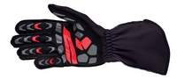 Thumbnail for OMP KS-2R Kart Racing Glove - Black KB0-2749-A01-071 Palm image