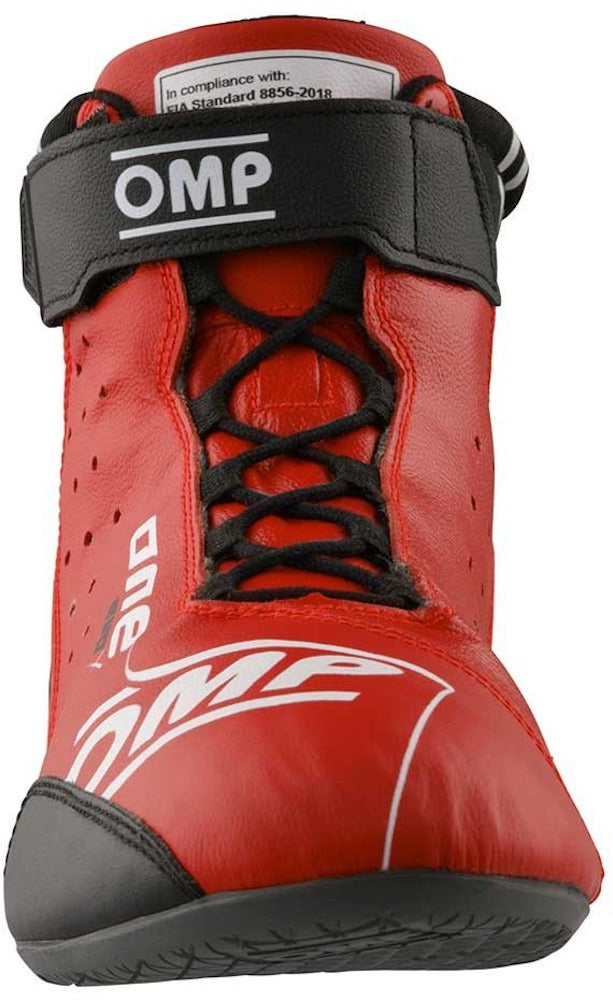 OMP ONE EVO X 2024 SHOE RED FRONT IMAGE