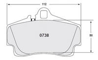 Thumbnail for PFC Brake Pads 0738.XX.16.44 REAR