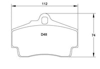 Thumbnail for Race Technologies RS45 Brake Pad - 2421.15.5.RS45