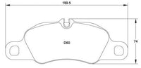 Thumbnail for Race Technologies RE10 Brake Pad - 2403.17.RE10