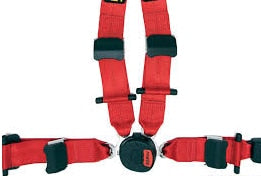 Schroth Quick-Fit Pro 4 Point Harness red cam lock