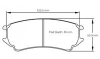Thumbnail for Pagid Racing Brake Pads No. 8242