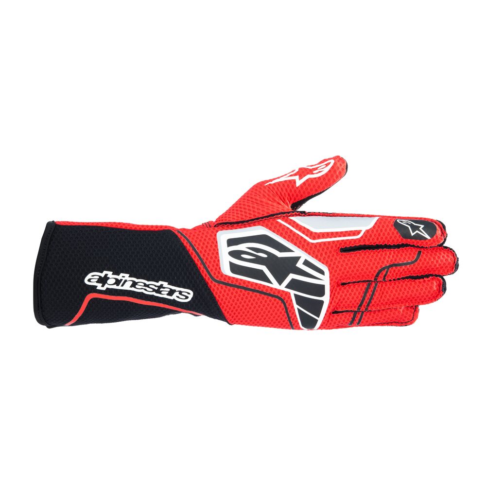 Artistic shot of the Alpinestars Tech-1 KX v4 Gloves, highlighting their sleek and modern design.