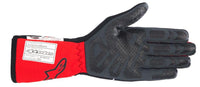 Thumbnail for Close-up of the flame-resistant aramidic fiber material of the Alpinestars gloves