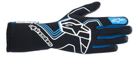 Thumbnail for Alpinestars Tech-1 Race v4 gloves, highlighting the extended silicone print for an enhanced grip.