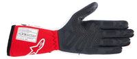 Thumbnail for Close-up of the silicon surface on the gloves ensuring optimal wheel control during races.