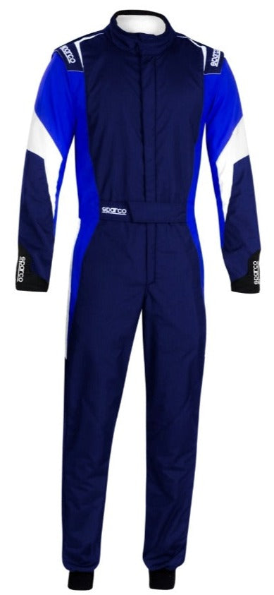 Sparco-Competition-Race-Suit-navy/Blue-full-Front-Image