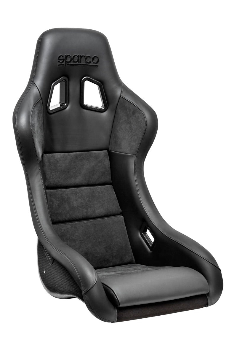 Sparco-QRT-Performance-Carbon-Fiber-Performance-Seat-Black/Black-Side-Profile-Image