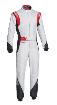 Thumbnail for SPARCO EAGLE RS 8.2 RACE SUIT CLAERANCE WHITE / RED FRONT IMAGE