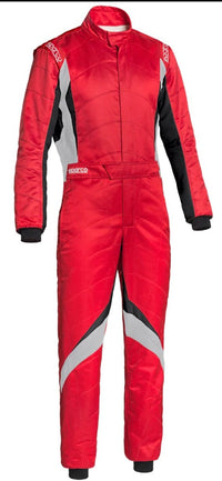 Thumbnail for SPARCO SUPERSPEED RS9 RACE SUIT RED / WHITE FRONT IMAGE