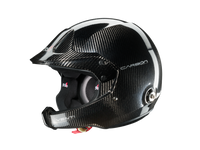 Thumbnail for Stilo WRC Venti Carbon Fiber helmet 8860 Carbon Fiber Racing Helmet Image - Gloss Finish left side view