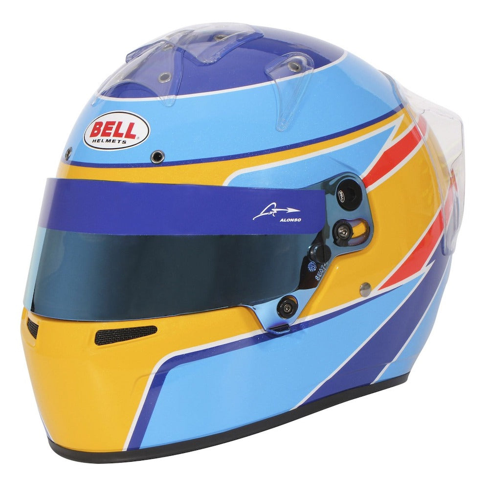 Bell KC7-CMR Alonso Kart Racing helmet front left Image